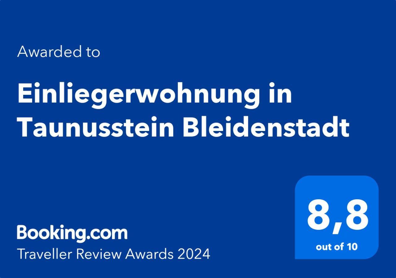 Einliegerwohnung In Taunusstein Bleidenstadt מראה חיצוני תמונה